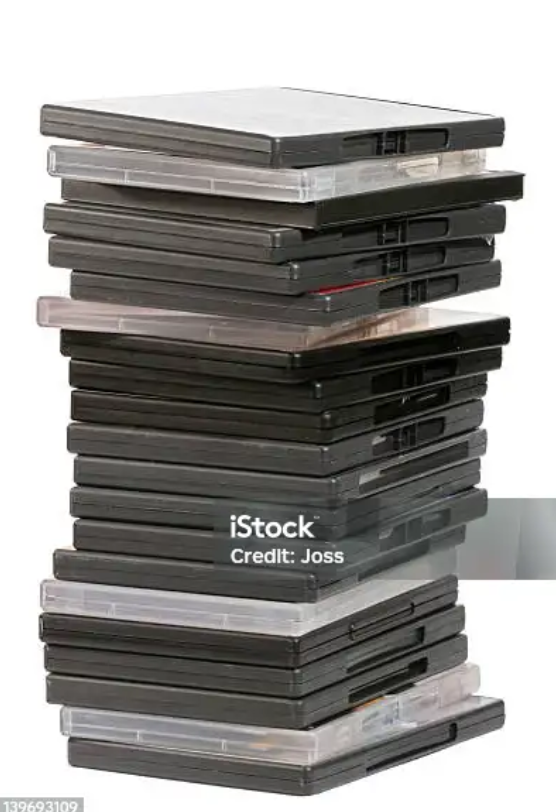 Stock DVD Tower